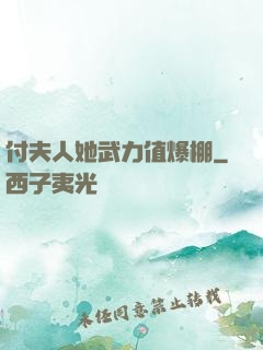 付夫人她武力值爆棚