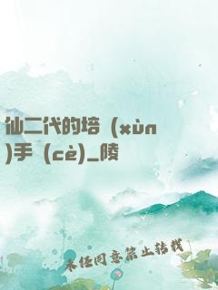 仙二代的培訓(xùn)手冊(cè)