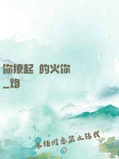 你撩起來的火你負責滅