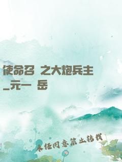 使命召喚之大炮兵主義