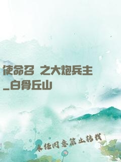 使命召喚之大炮兵主義