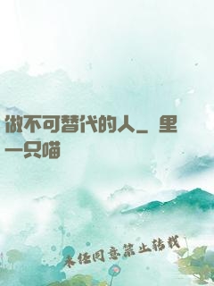 做不可替代的人