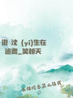 傲嬌沈醫(yī)生在線追妻