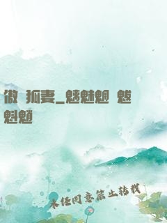 傲嬌狐妻