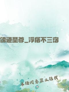 儒道圣尊