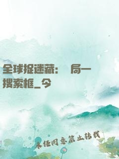 全球捉迷藏：開局一個搜索框