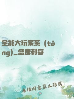 全能大玩家系統(tǒng)