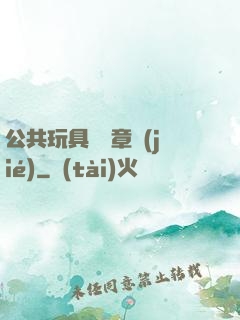 公共玩具閱讀章節(jié)