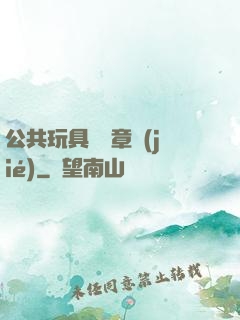 公共玩具閱讀章節(jié)