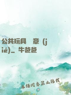 公共玩具閱讀章節(jié)