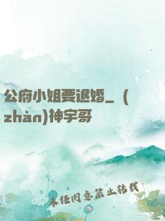 公府小姐要退婚