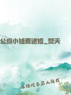 公府小姐要退婚