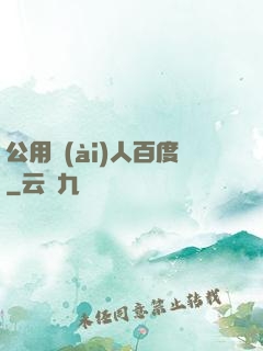 公用愛(ài)人百度