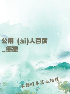 公用愛(ài)人百度