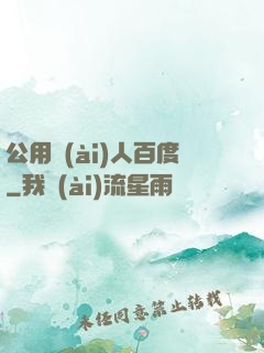 公用愛(ài)人百度