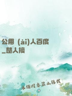 公用愛(ài)人百度
