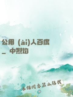 公用愛(ài)人百度
