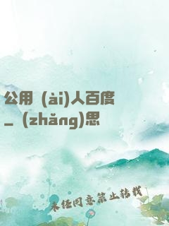 公用愛(ài)人百度