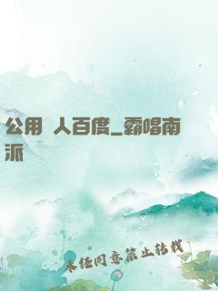 公用愛人百度