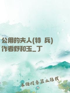 公用的夫人(特種兵)作者野和玉