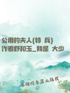 公用的夫人(特種兵)作者野和玉