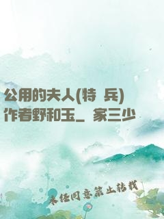 公用的夫人(特種兵)作者野和玉