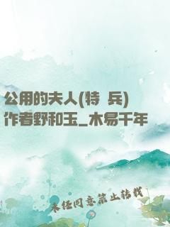 公用的夫人(特種兵)作者野和玉