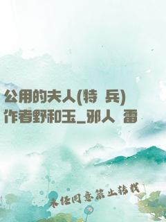 公用的夫人(特種兵)作者野和玉