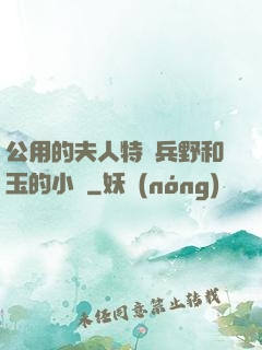 公用的夫人特種兵野和玉的小說