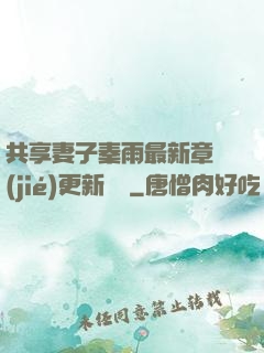 共享妻子秦雨最新章節(jié)更新時間