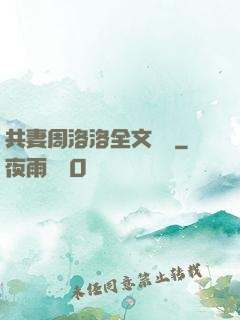 共妻周洛洛全文閱讀