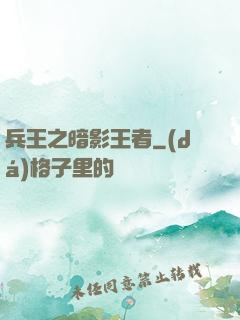 兵王之暗影王者