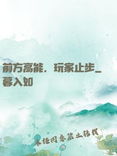 前方高能，玩家止步