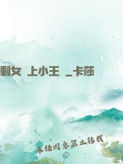 剩女愛上小王爺