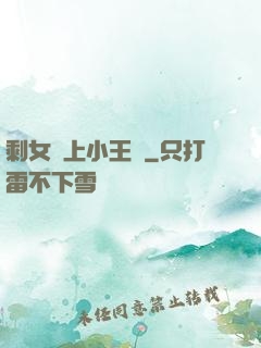 剩女愛上小王爺