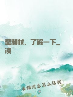 劍圣制杖，了解一下