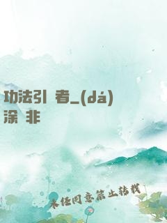 功法引讀者