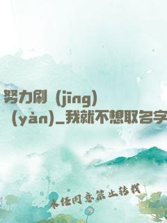 努力刷經(jīng)驗(yàn)