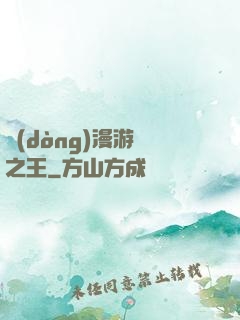 動(dòng)漫游戲之王