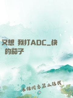 又想騙我打ADC