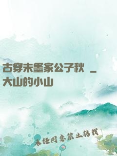 古穿未墨家公子秋廡