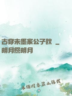 古穿未墨家公子秋廡