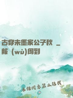 古穿未墨家公子秋廡