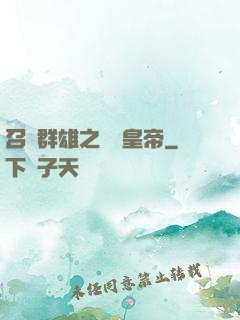 召喚群雄之無敵皇帝