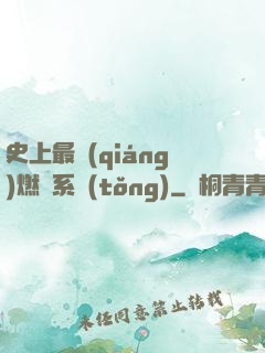 史上最強(qiáng)燃燒系統(tǒng)