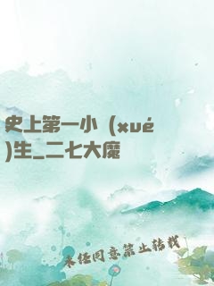 史上第一小學(xué)生