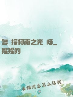 名偵探柯南之光與暗