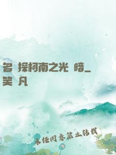 名偵探柯南之光與暗