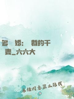 名門閃婚：總裁的千億寵妻