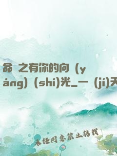 命軌之有你的向陽(yáng)時(shí)光